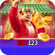 Imagem promocional da Bet123 mostrando a plataforma e suas vantagens
